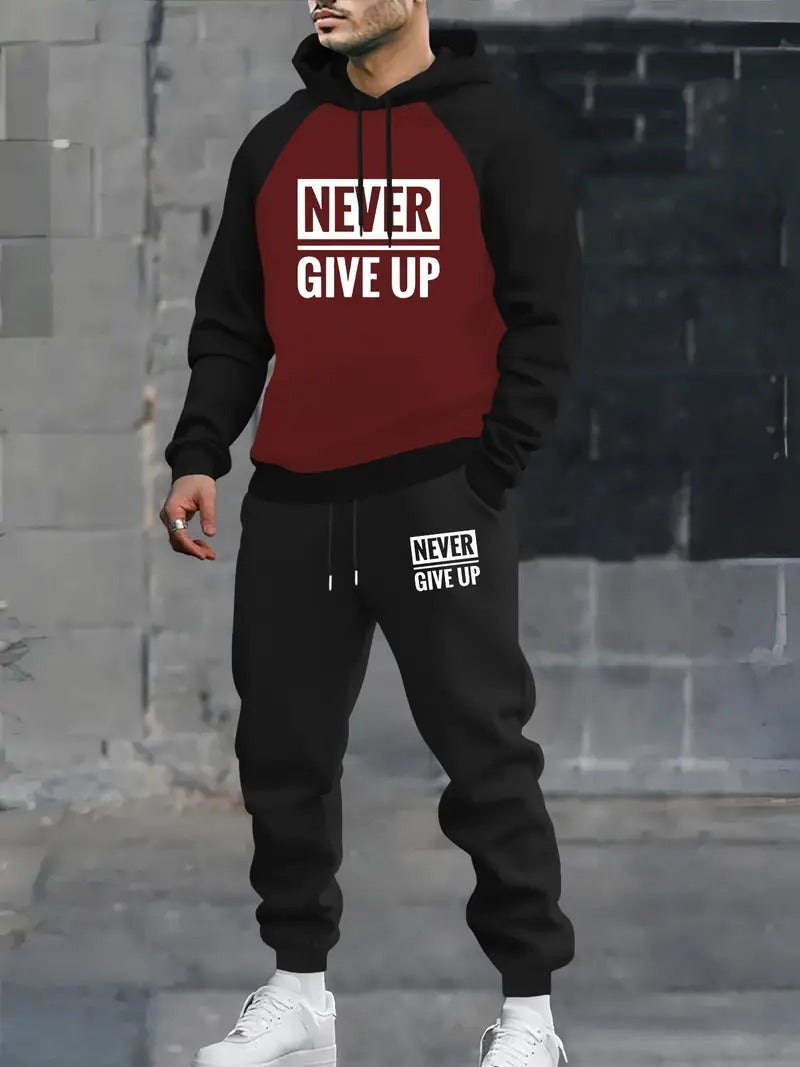 Men's Never Give Up Tracksuit Pakistan