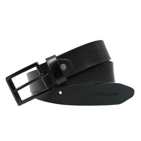 Hide produits Men B-Black Genuine Leather Belt